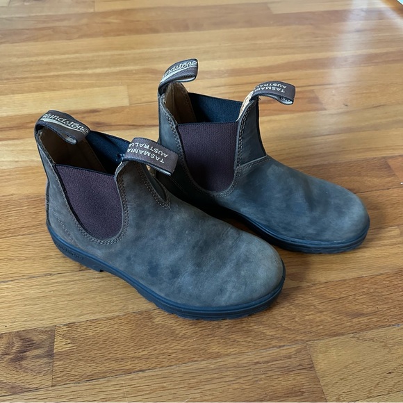 Brown Blundstone 585 Chelsea Boots Size 4 Aus - Picture 7 of 7